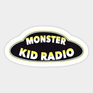 Monster Kid Radio Saucer Sticker